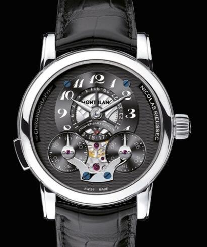 Replica Montblanc Nicolas Rieussec Chronographe Edition Anniversaire Watch MB106485