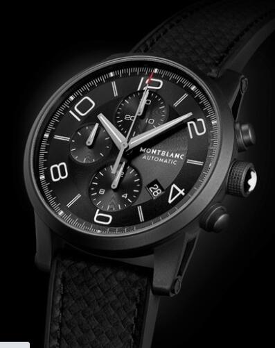 Replica Montblanc TimeWalker Extreme Chronograph DLC Watch MB111197
