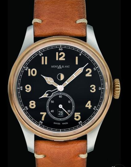 Replica Montblanc 1858 Automatic Dual Time Watch MB116479