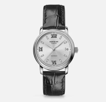 Montblanc Tradition Automatic Date 32 mm Replica Watch MB127751