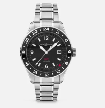 Montblanc 1858 GMT Replica Watch MB129615
