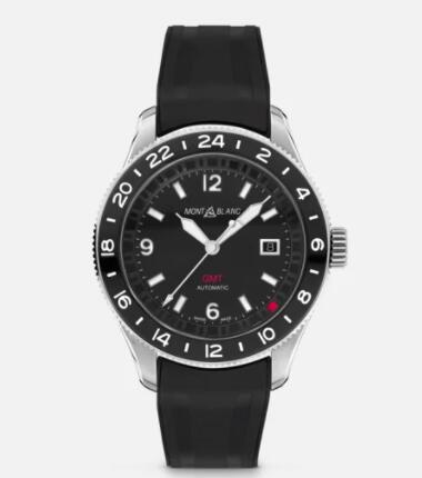 Montblanc 1858 GMT Replica Watch MB129766
