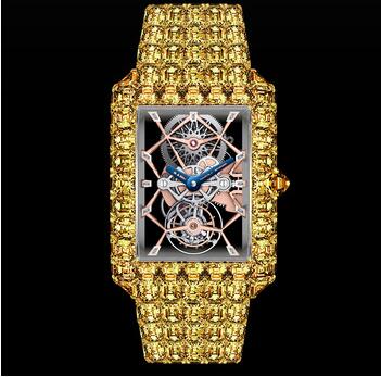 Jacob & Co. Millionnaire Yellow Diamonds ML510.50.YD.UA.A50BA Replica Watch