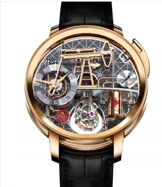 Jacob & Co. Oil Pump Rose Gold OI100.AA.AA.A Replica Watch