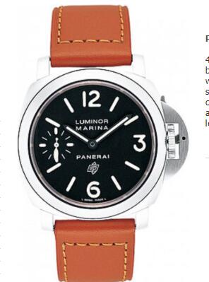 Replica Panerai Historic Luminor Marina Logo Watch PAM00005