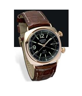 Panerai Radiomir GMT Alarm Pink Gold Replica Watch PAM00238