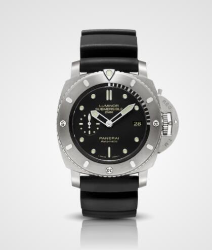 Replica Panerai Luminor Submersible 1950 2500m 3 Days Automatic Titanio 47mm Watch PAM00364