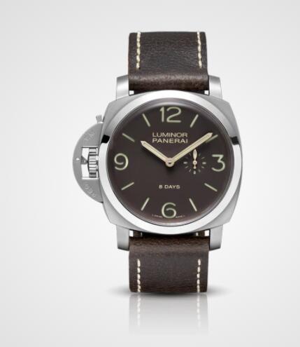 Replica Panerai Luminor 1950 Left-Handed 8 Days Titanio 47mm Watch PAM00368