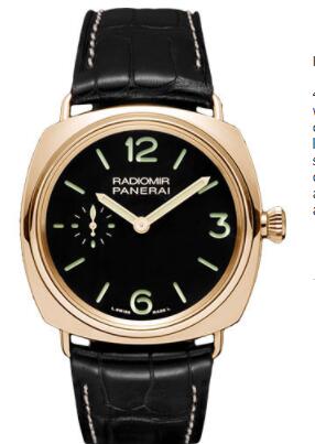 Replica Panerai Historic Radiomir Oro Rosso Watch PAM00378