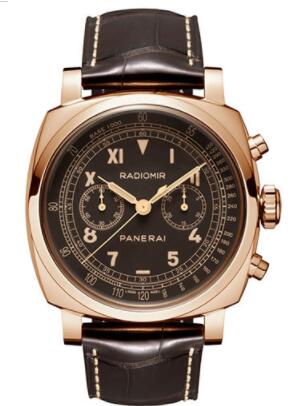 Replica Panerai Radiomir 1940 Chronograph Oro Rosso Limited Edition of 100 Watch PAM00519