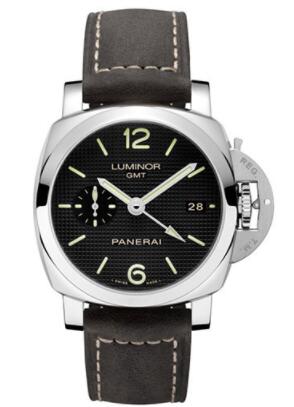 Replica Panerai Luminor 1950 3 Days GMT Automatic Acciaio - 42mm Watch PAM00535