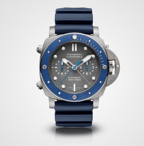 Panerai Submersible Chrono Guillaume Nery Edition 47mm Replica Watch PAM00982