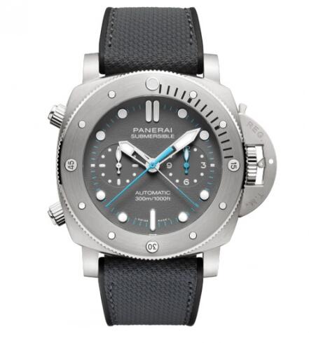 Panerai Luminor Submersible 47 3 Days Chrono Flyback Jimmy Chin Edition Replica Watch PAM01207