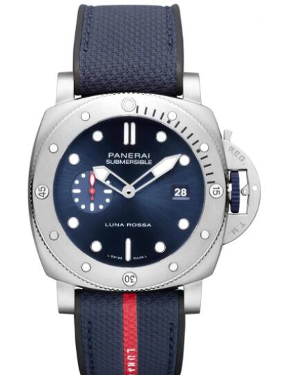 2023 Panerai Submersible QuarantaQuattro Luna Rossa Replica Watch PAM01391