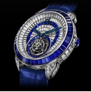 Jacob & Co. Palatial Opera Flying Tourbillon Blue Sapphires PO820.30.BD.MB.A Replica Watch