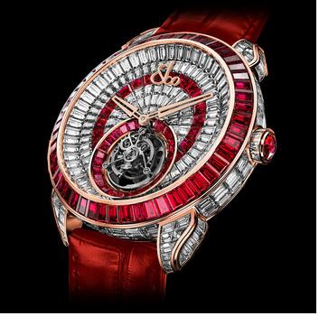 Jacob & Co. Palatial Opera Flying Tourbillon Rubies PO820.40.BD.MR.A Replica Watch