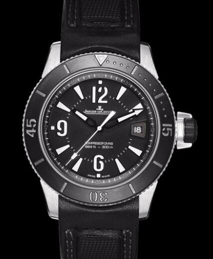 Replica Jaeger Lecoultre Master Compressor Diving Automatic Navy SEALs Q2018470 Steel - Leather Bracelet Watch