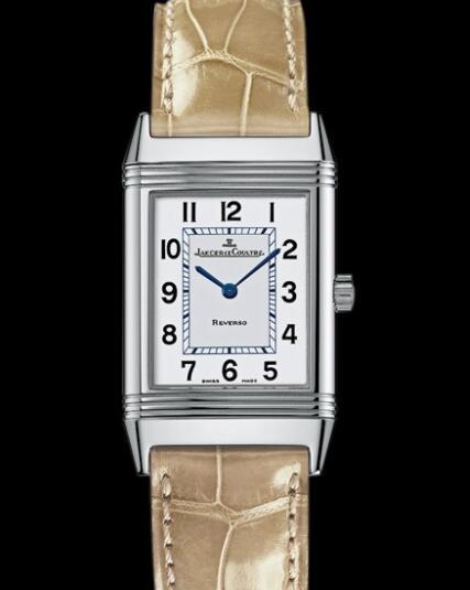 Replica Jaeger Lecoultre Reverso Classique Q2508411 Steel - Aligator Bracelet Watch