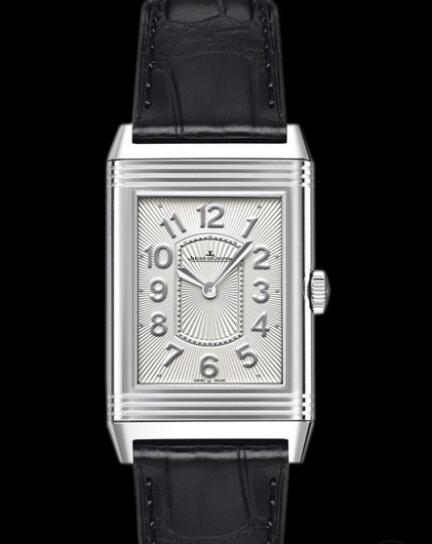 Replica Jaeger Lecoultre Grande Reverso Lady Ultra Thin Watch Q3208422 Steel - Aligator Bracelet