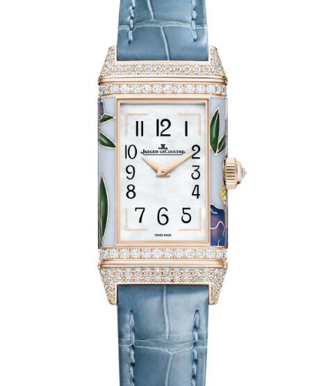 JAEGER-LECOULTRE Reverso One Precious Flowers Hibiscus Enamel Replica Watch Q3292422