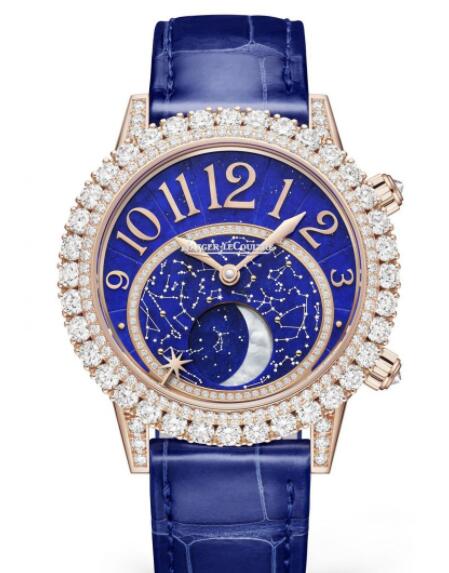 Jaeger Lecoultre Rendez-Vous Dazzling Moon Lazura Replica Watch Q3522471