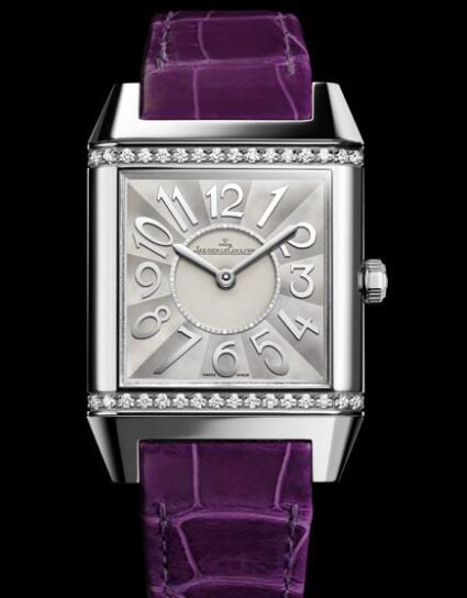 Replica Jaeger Lecoultre Reverso Squadra Lady Watch Q7038493 Steel - Diamonds