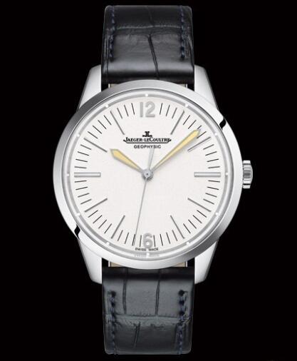 Jaeger LeCoultre Geophysic 1958 Replica Watch Q800652J Platinum - Aliigator Strap