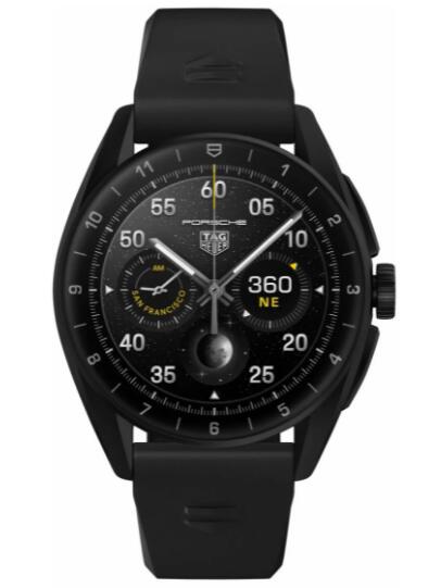 TAG Heuer Connected Calibre E4 – Black Titanium Replica Watch SBR8081.BT6299