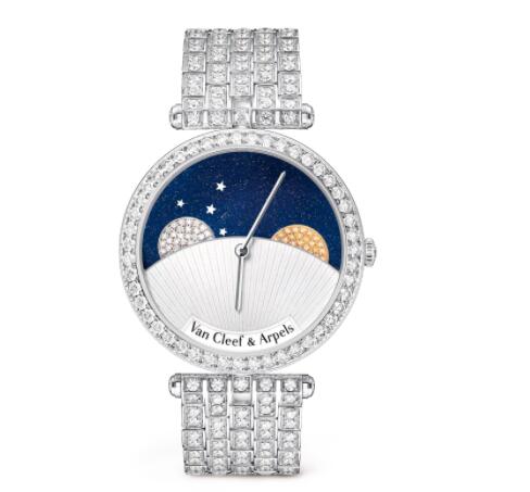 Replica Van Cleef & Arpels Lady Arpels Day and Night Watch VCARN9VL00