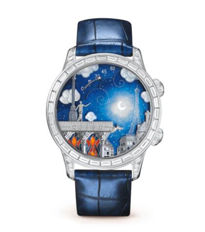 Replica Van Cleef & Arpels Midnight Poetic Wish Watch VCARO30N00