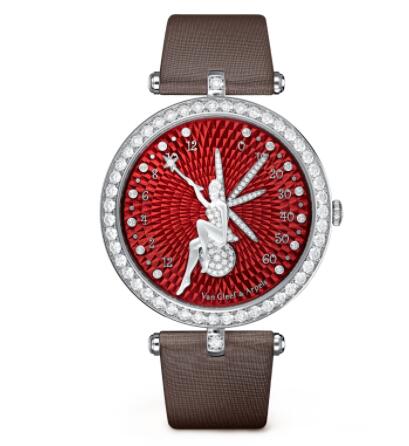 Replica Van Cleef & Arpels Lady Arpels Féerie Rouge Watch VCARO3MA00