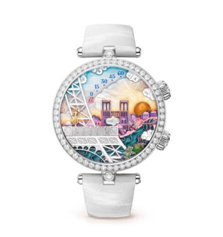 Replica Van Cleef & Arpels Lady Arpels Poetic Wish Watch VCARO3WL00