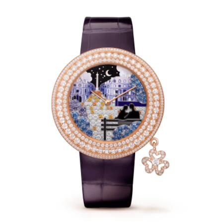 Replica Van Cleef & Arpels Charms Extraordinaire Vendôme Watch VCARO8PF00