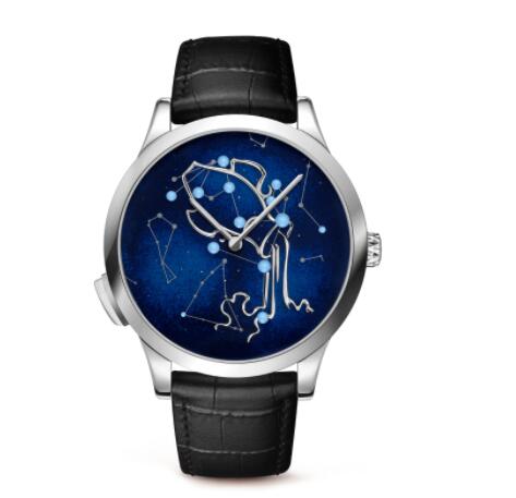 Replica Van Cleef & Arpels Midnight Zodiac Lumineux Aquarius watch VCARO8TJ00