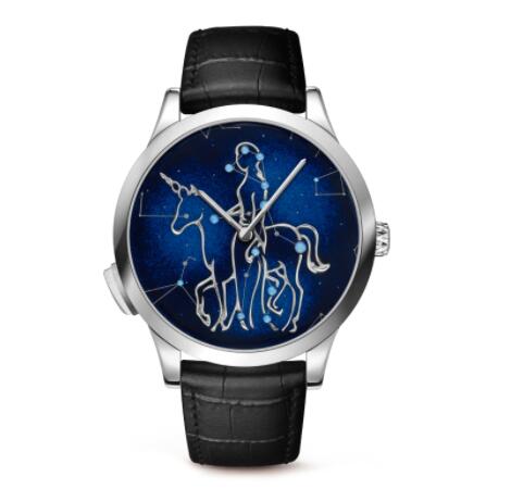 Replica Van Cleef & Arpels Midnight Zodiac Lumineux Virgo watch VCARO8TK00