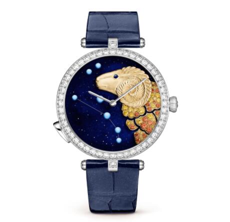 Replica Van Cleef & Arpels Lady Arpels Zodiac Lumineux Aries watch VCARO8TM00