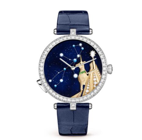 Replica Van Cleef & Arpels Lady Arpels Zodiac Lumineux Virgo watch VCARO8TW00