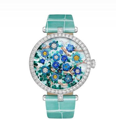 Van Cleef & Arpels Lady Arpels Heures Florales Replica Watch VCARPBJL00