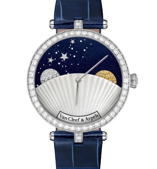 VAN CLEEF & ARPELS Lady Arpels Jour Nuit Replica Watch VCARPBKG00