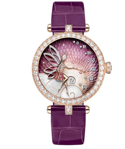 Van Cleef & Arpels Lady Féerie Or Rose Watch Replica VCARPBNJ00