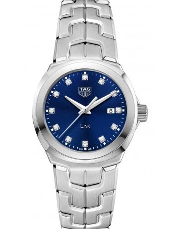 TAG Heuer Link Quartz 32mm Stainless Steel Blue Replica Watch WBC1318.BA0600