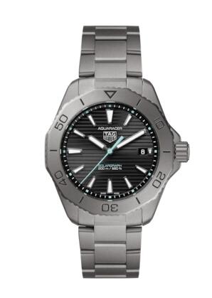 Replica TAG Heuer Aquaracer Professional 200 Titanium Black Watch WBP1180.BF0000