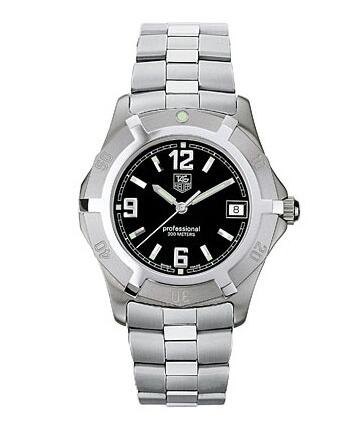 TAG Heuer 2000 Exclusive Quartz Stainless Steel Black Bracelet WN1110.BA0332 Replica Watch