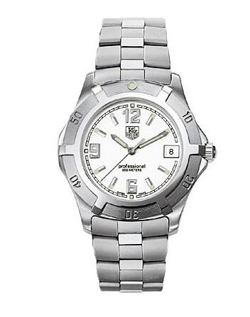 TAG Heuer 2000 Exclusive Quartz Stainless Steel White Bracelet WN1111.BA0332 Replica Watch