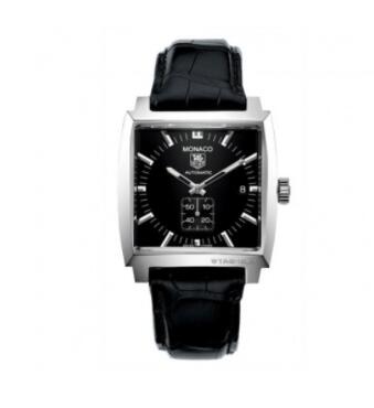 Replica TAG Heuer Monaco Calibre 6 Automatic Black Watch WW2110.FC6177